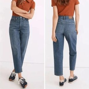 Madewell Balloon Jeans Corson Wash Size 26